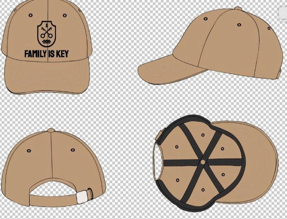 Beige Baseball Cap