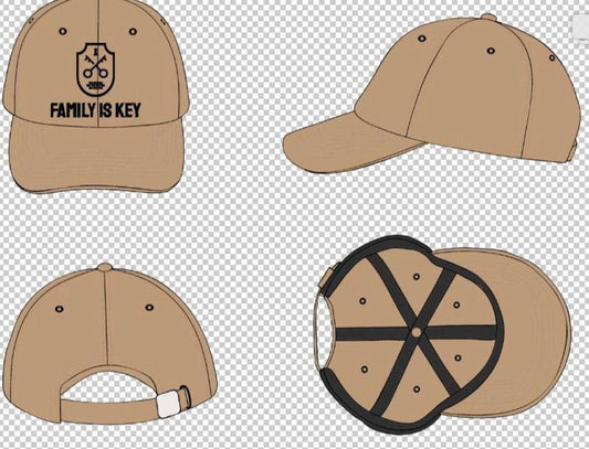 Beige Baseball Cap