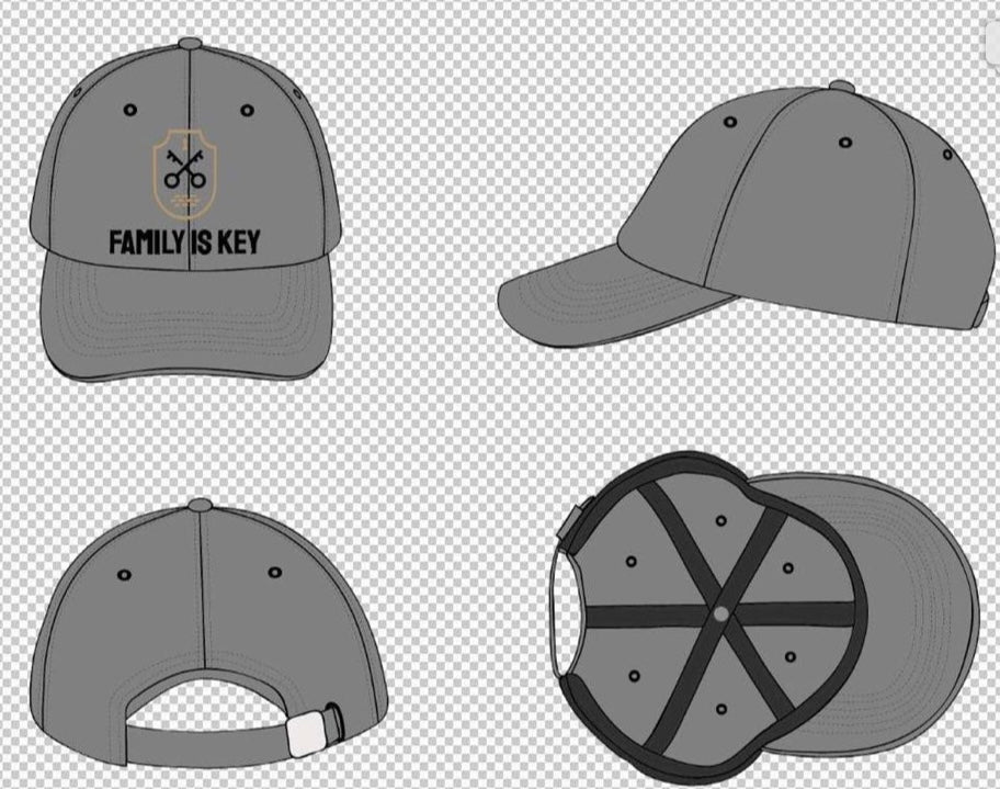 Grey Baseball Cap